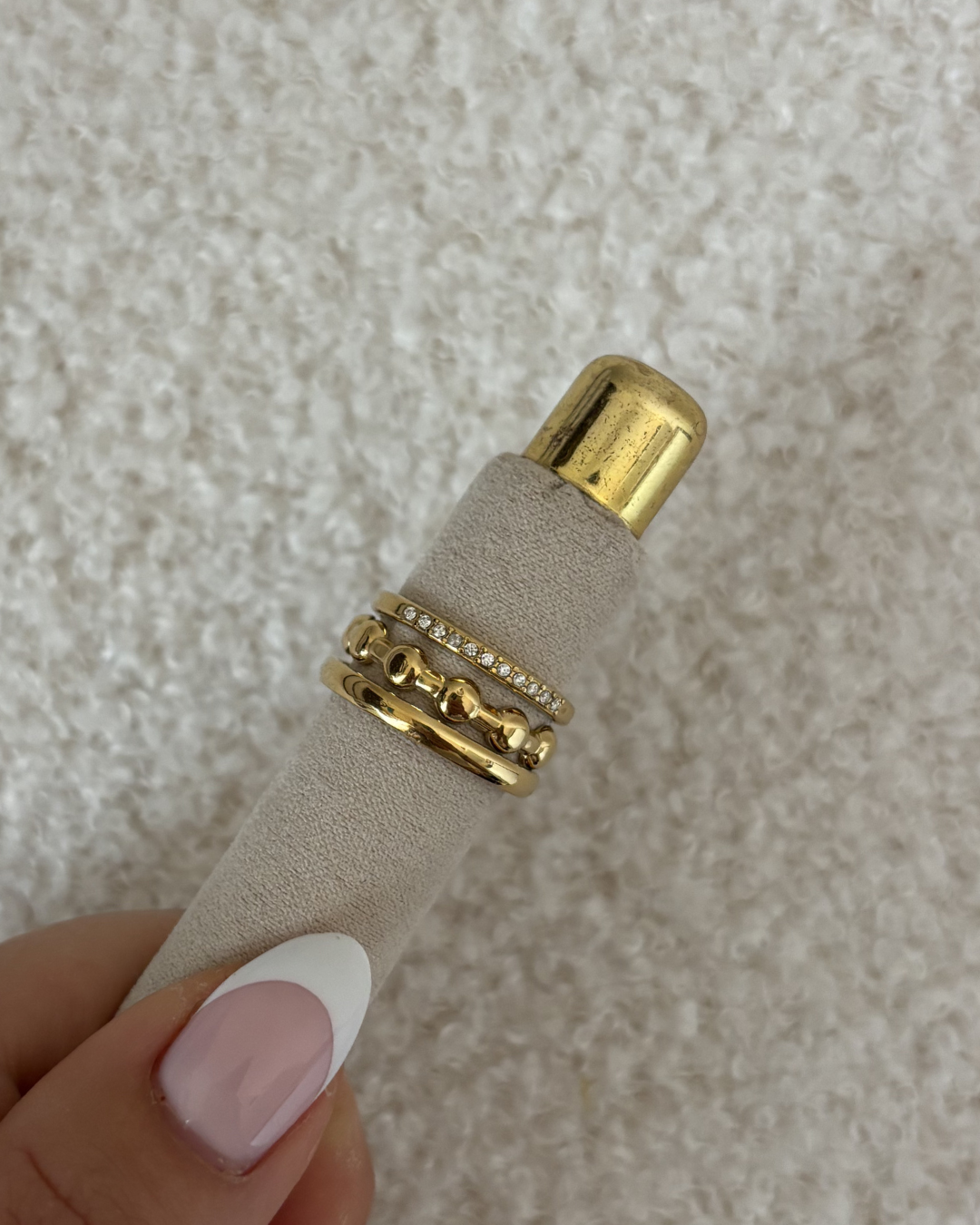 Triple love ring