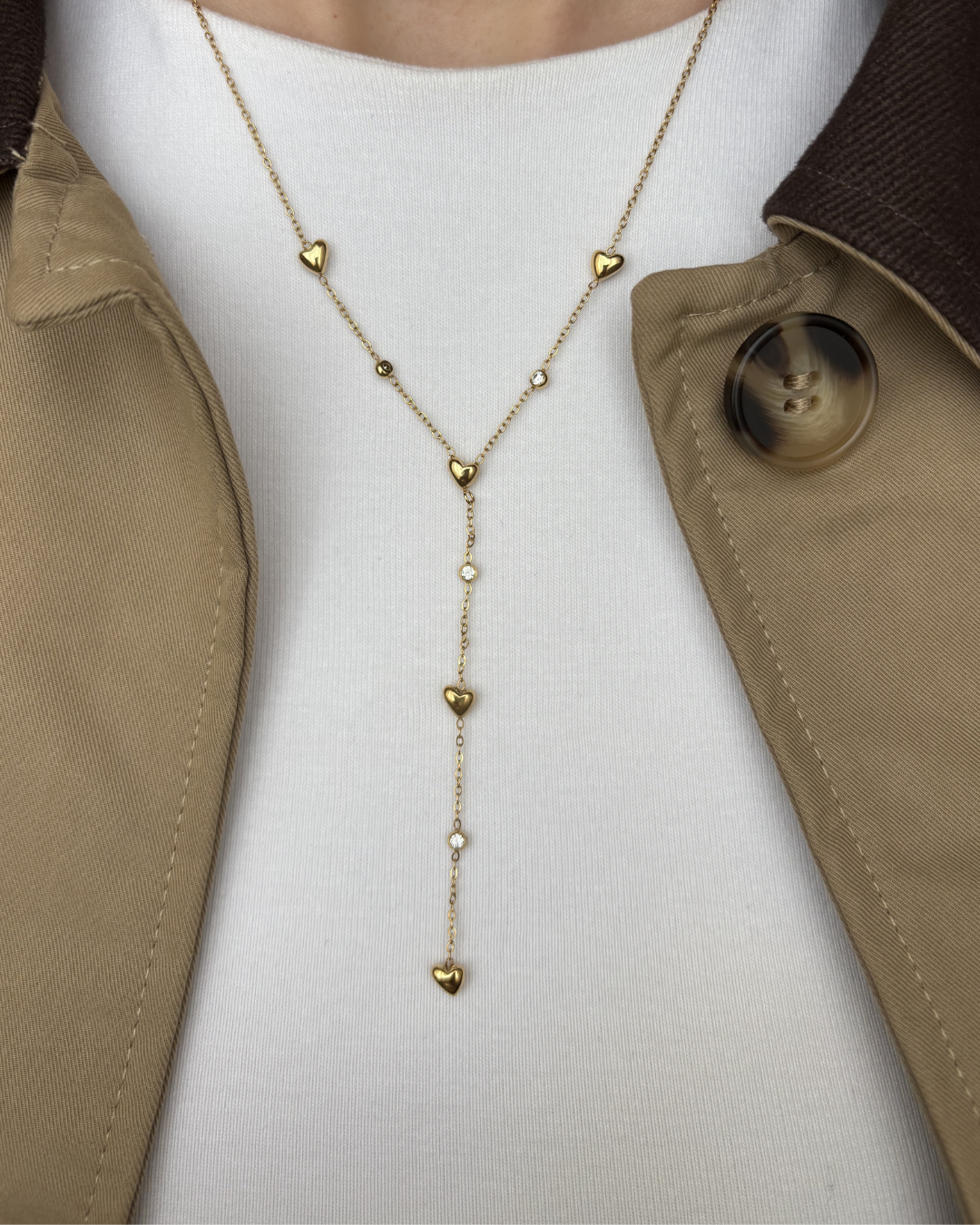 Whisper heart necklace