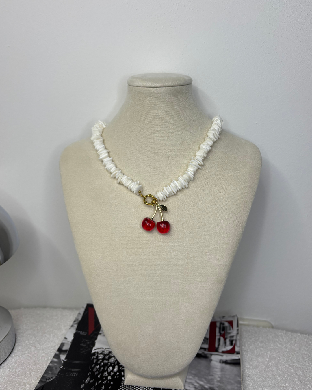 Cherry on top necklace