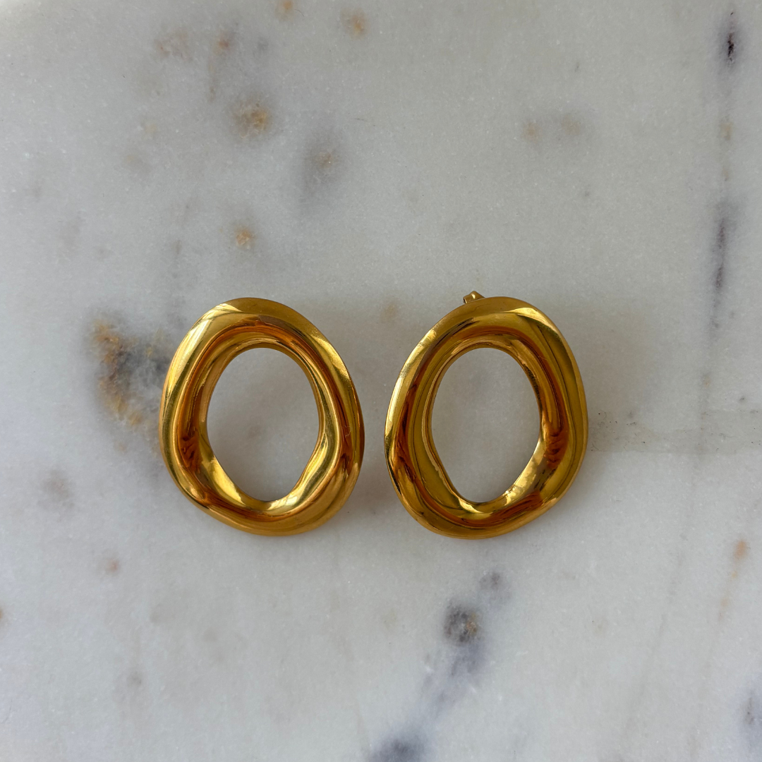 Chunk earrings