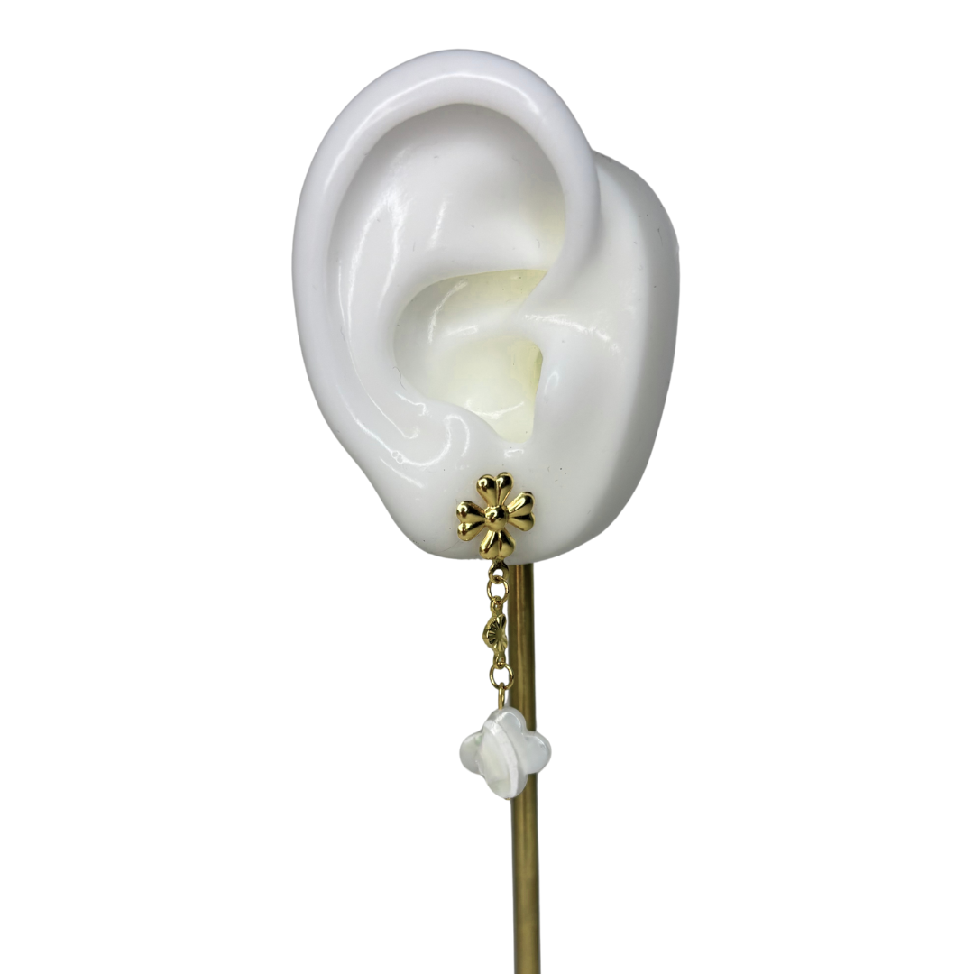 Ivory earrings