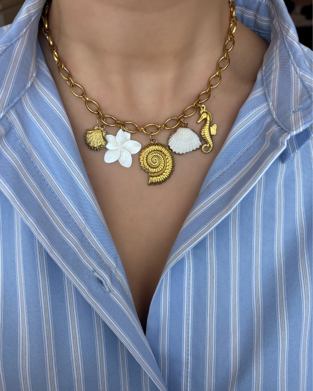 Sea breeze necklace