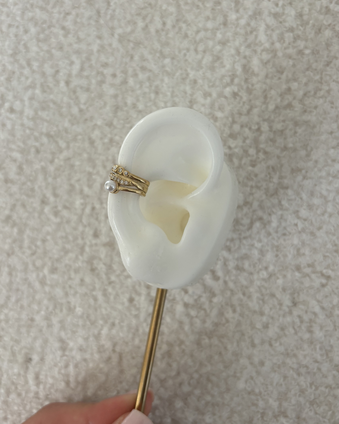 Earcuff pearl
