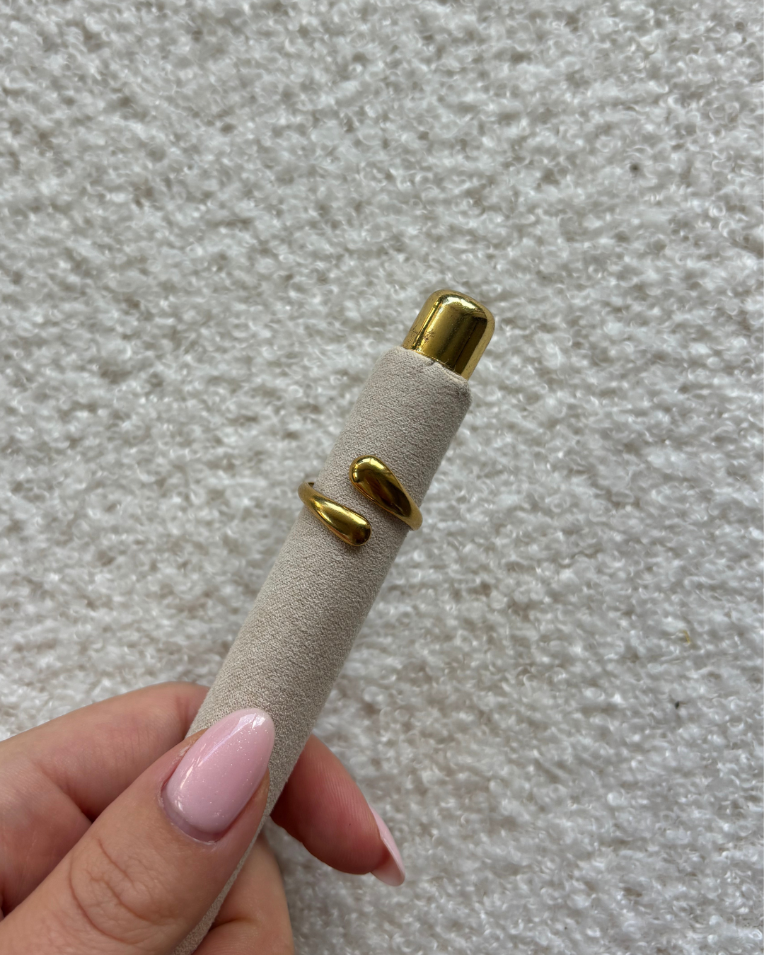 Small drip ring