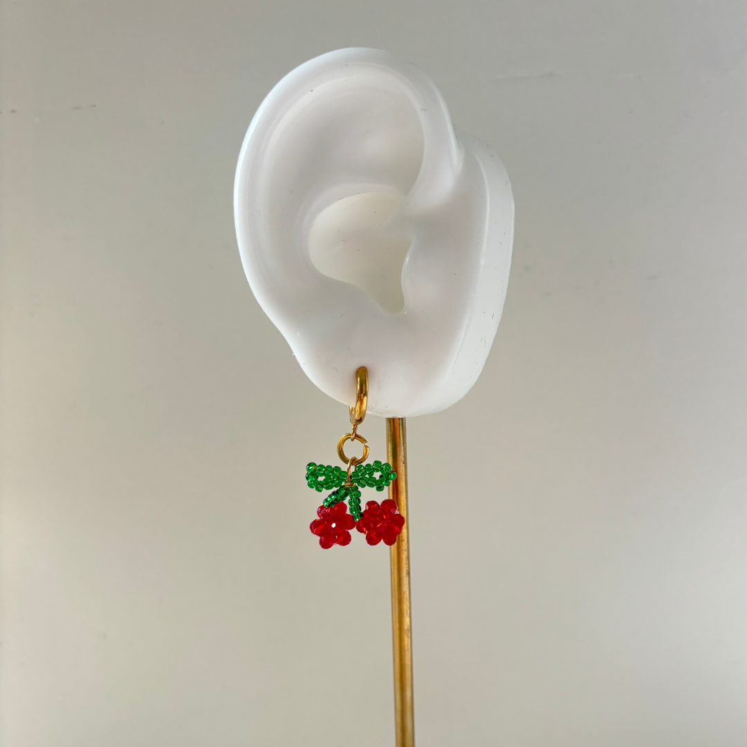 Cherry earrings