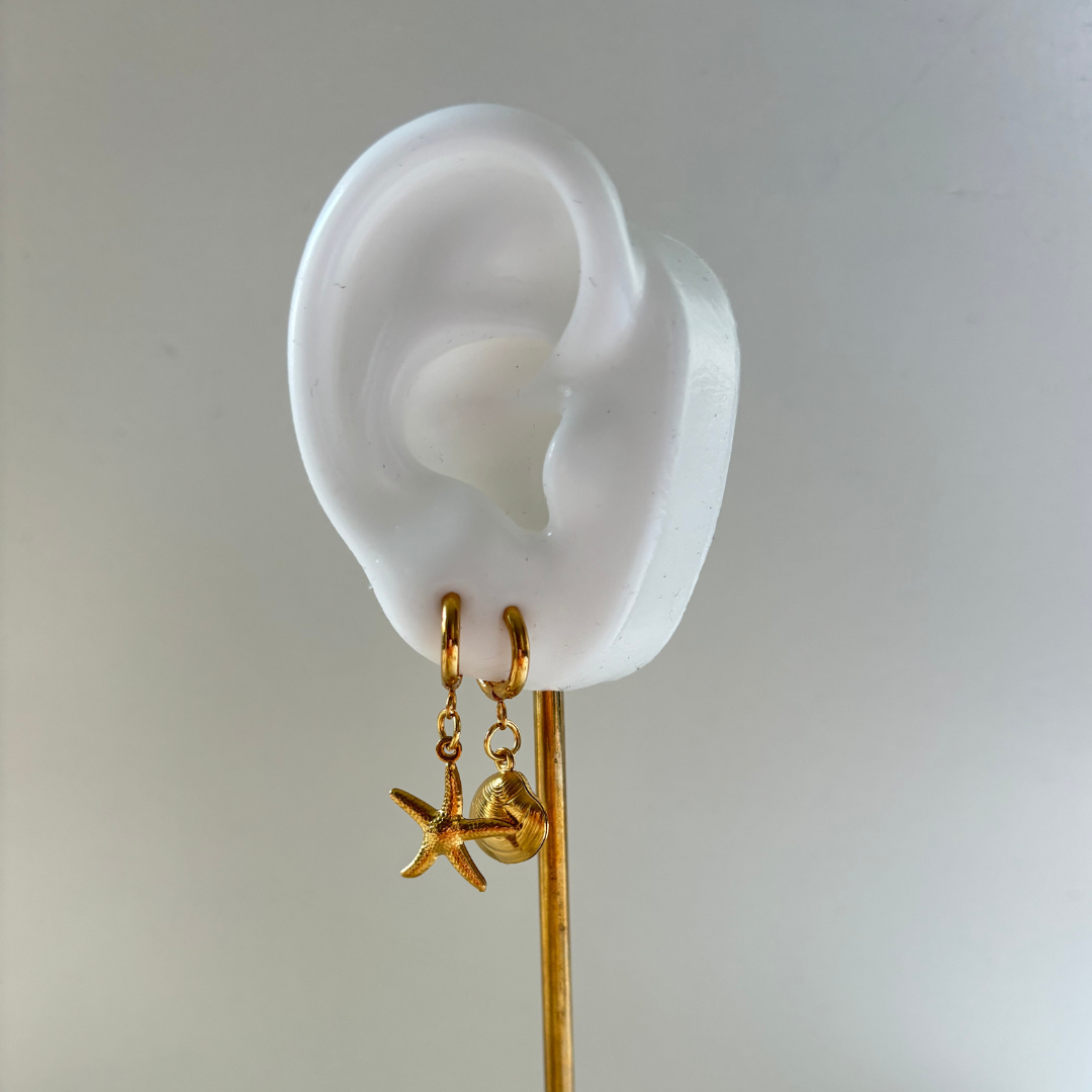 Little star earrings