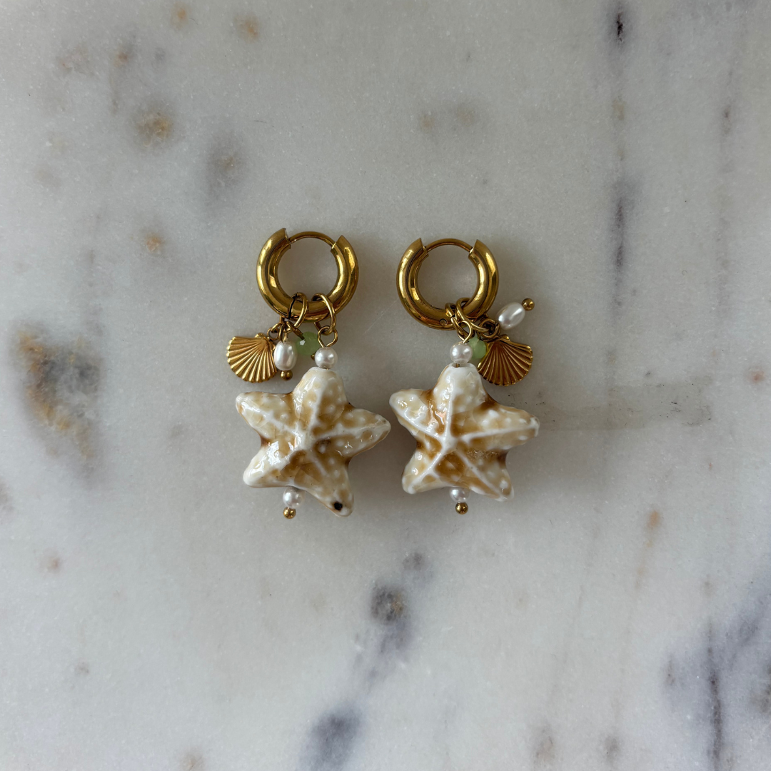 Starfish earrings