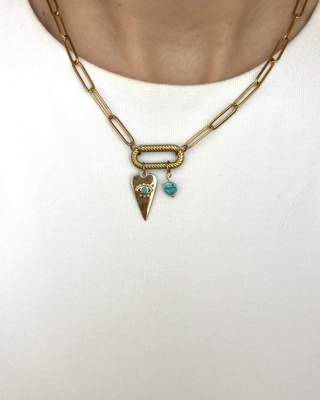 Ocean eye necklace