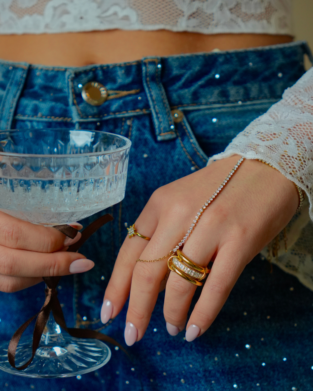 Sparkle handchain