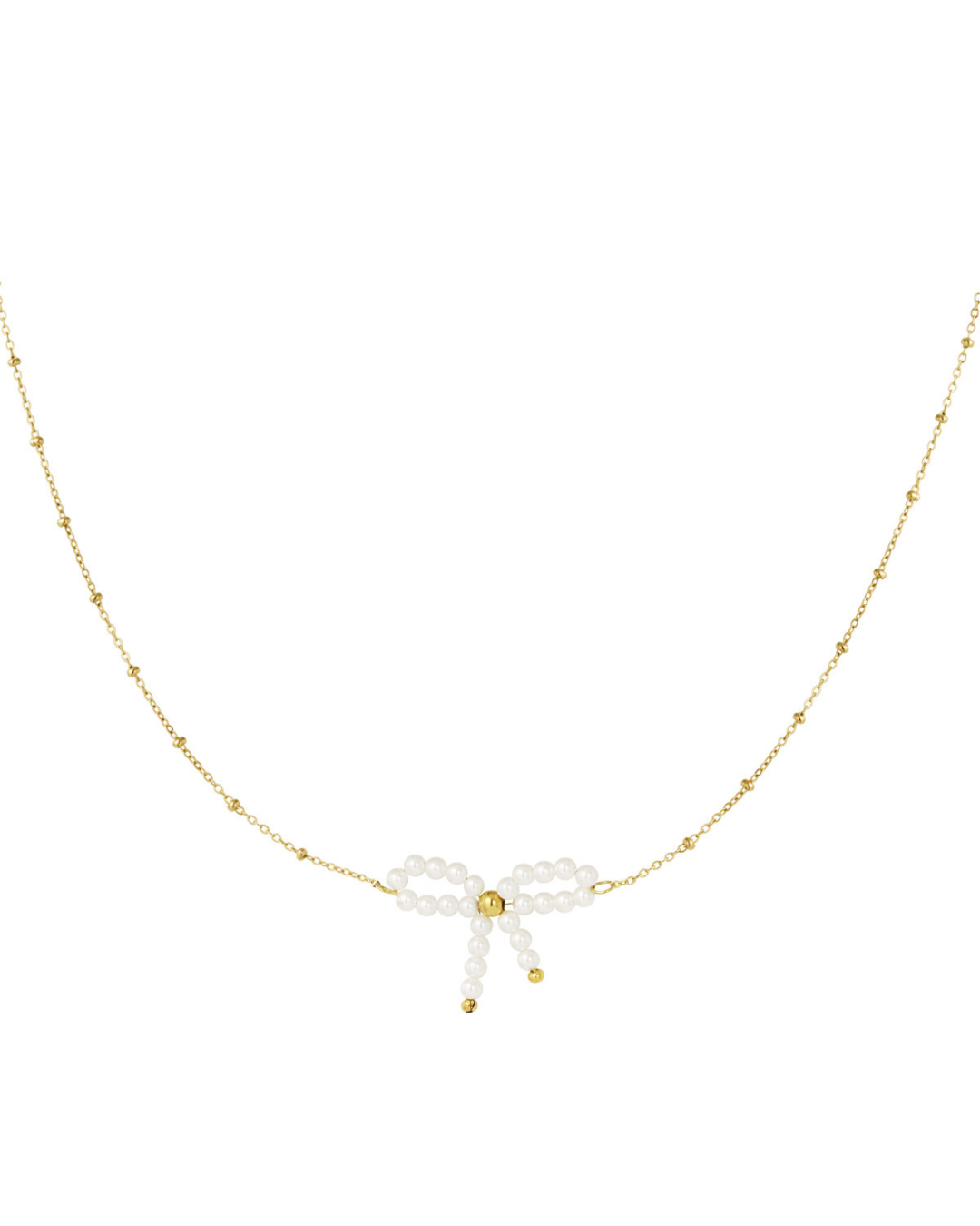 Little bow necklace