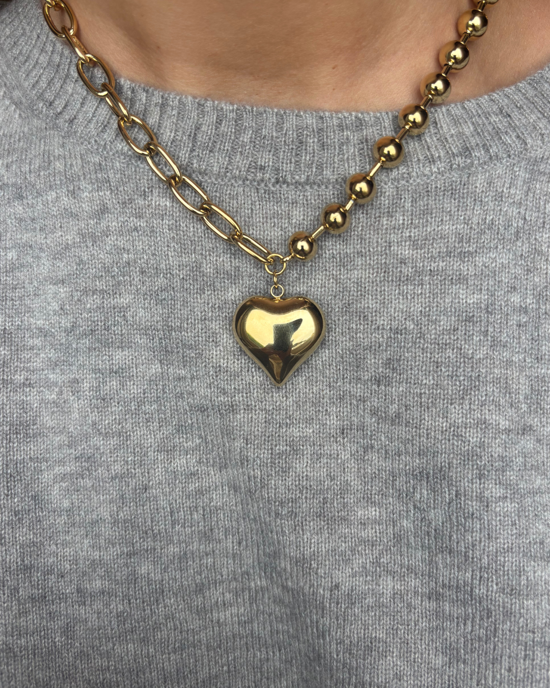 Heartlock necklace