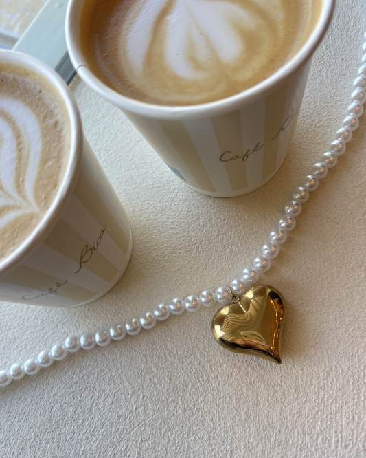 Big heart necklace