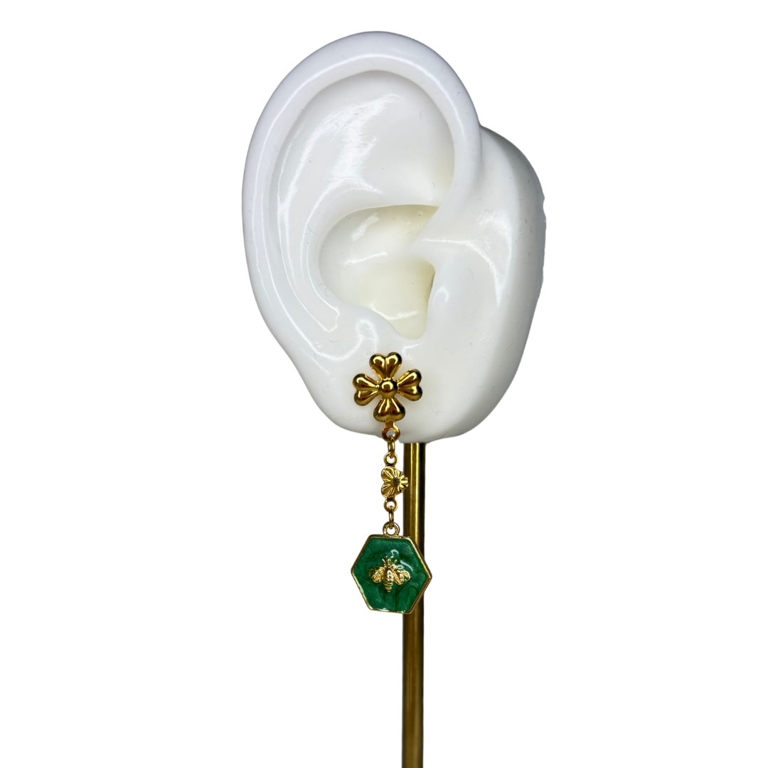 Bee earrings