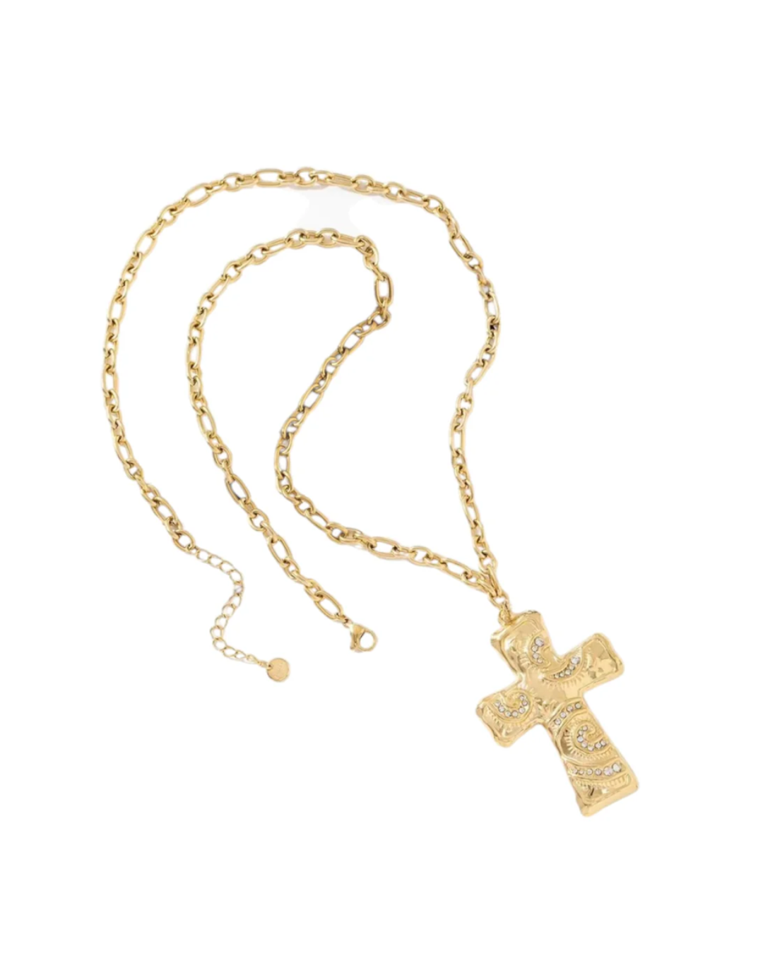 Cross necklace long