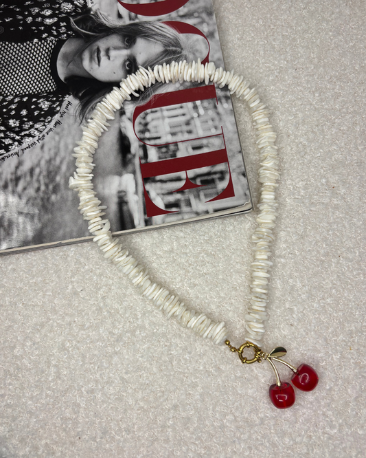 Cherry on top necklace