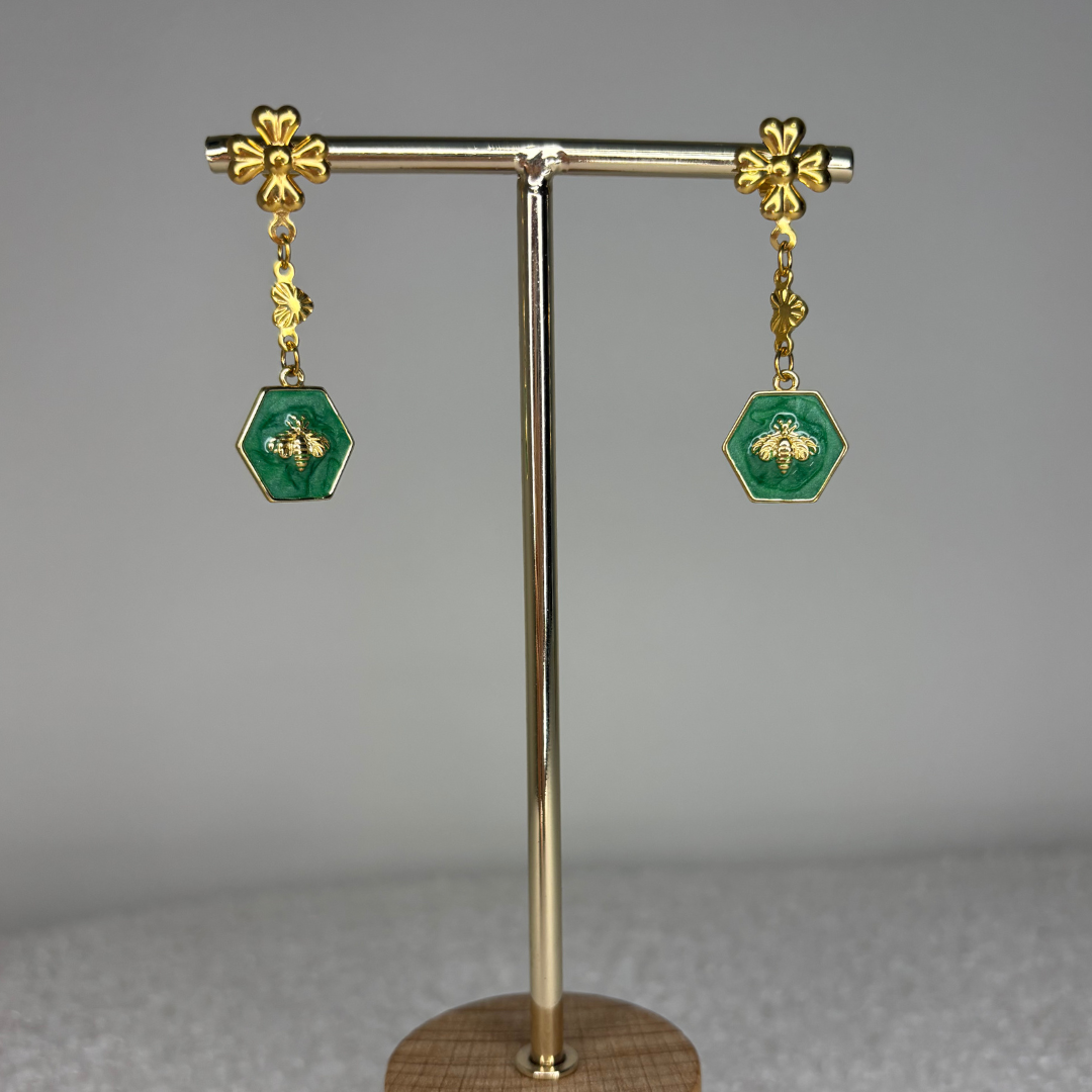 Bee earrings