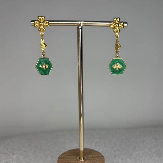 Bee earrings