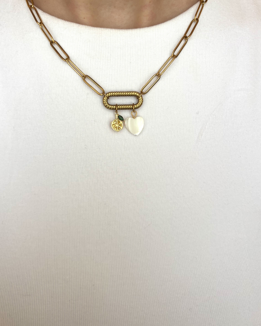 Citrus glow necklace
