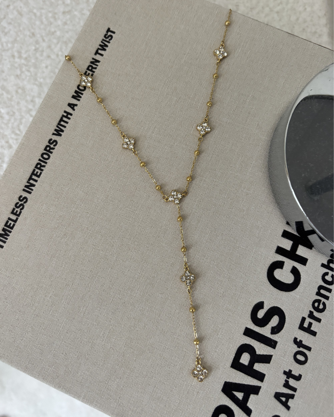 Clover Y-necklace