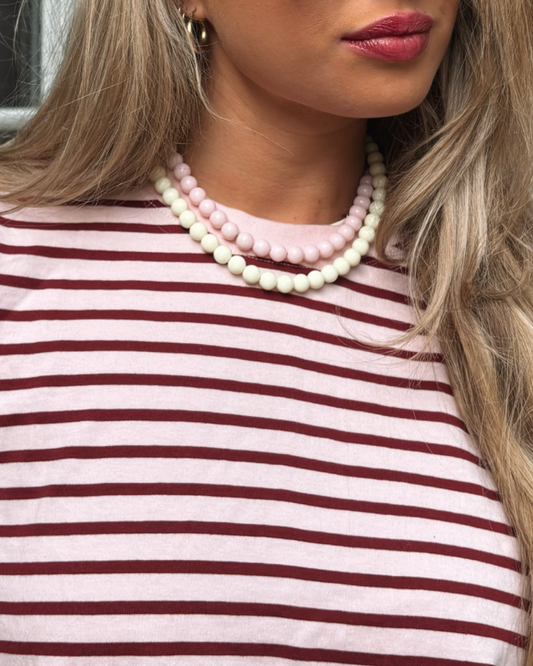 Bubble necklace (pink)