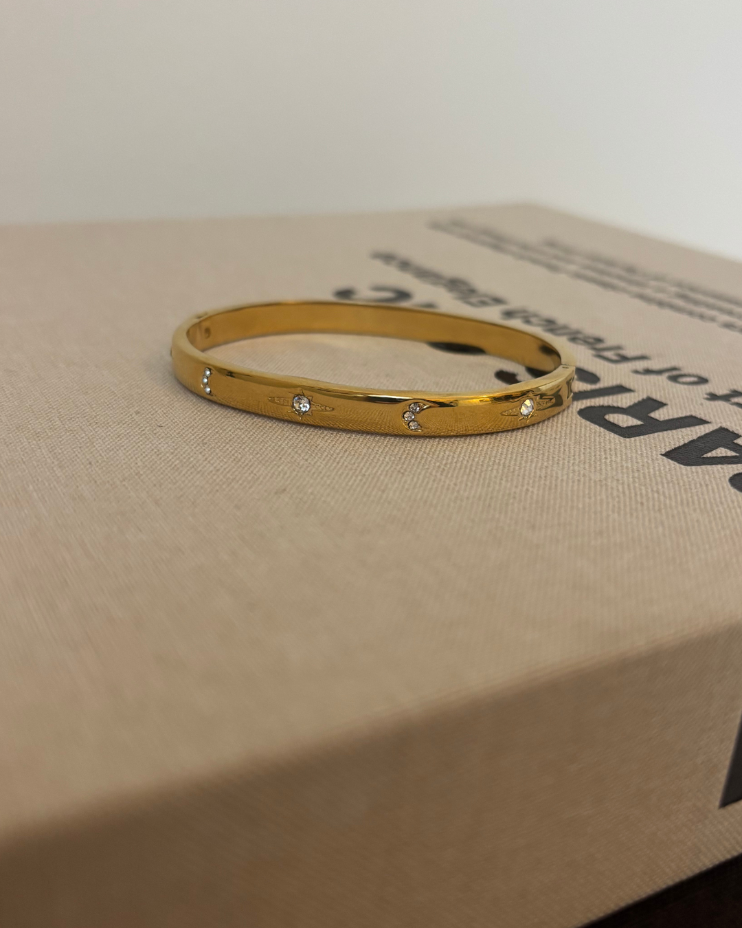 Midnight spark bangle