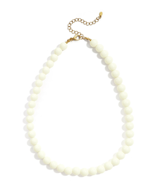 Bubble necklace (crème)