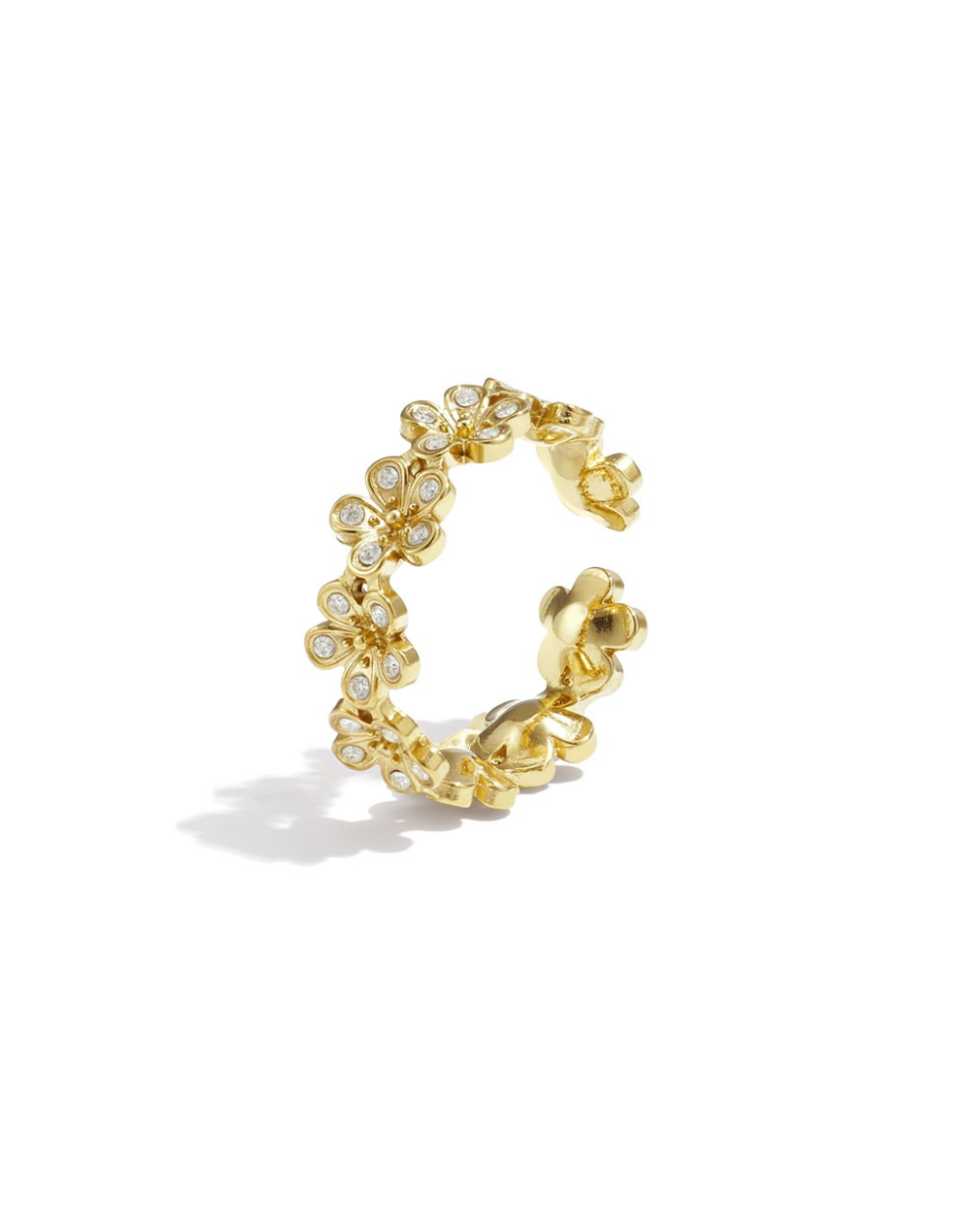 Flower sparkle ring