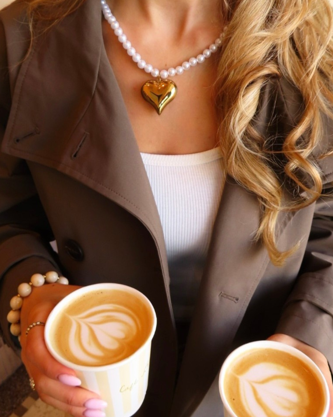 Big heart necklace