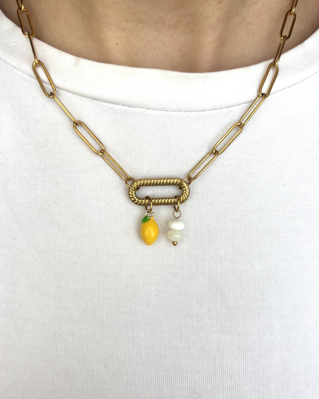 Lemon breeze necklace