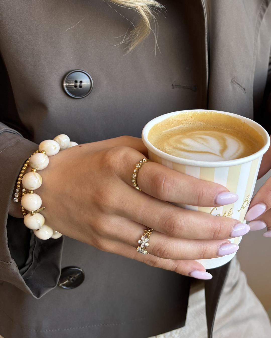 Soft bracelet (beige)