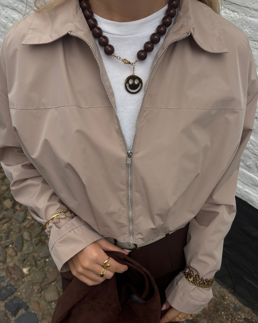 Happy choco necklace
